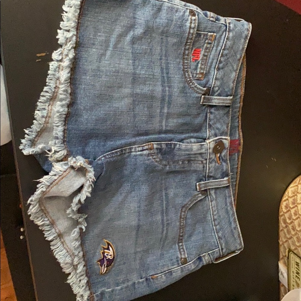 Baltimore Ravens Jean shorts